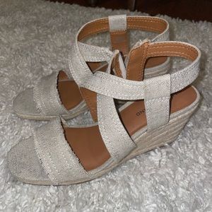 Lucky brand espadrilles, never worn, new without tags, size 7